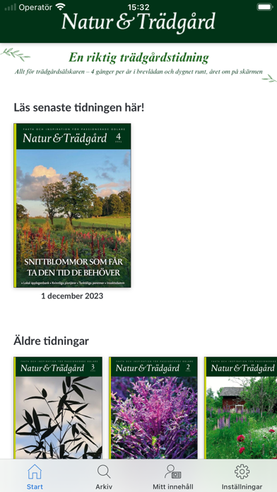 Natur & Trädgård Screenshot