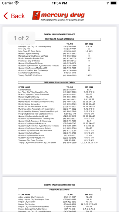 Mercury Drug Screenshot