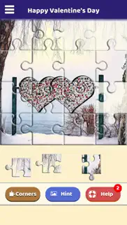 happy valentine's day puzzle iphone screenshot 2