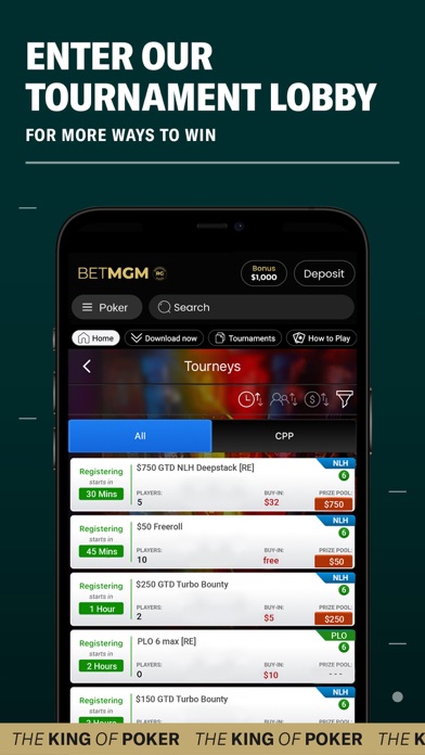 BetMGM Poker screenshot 4