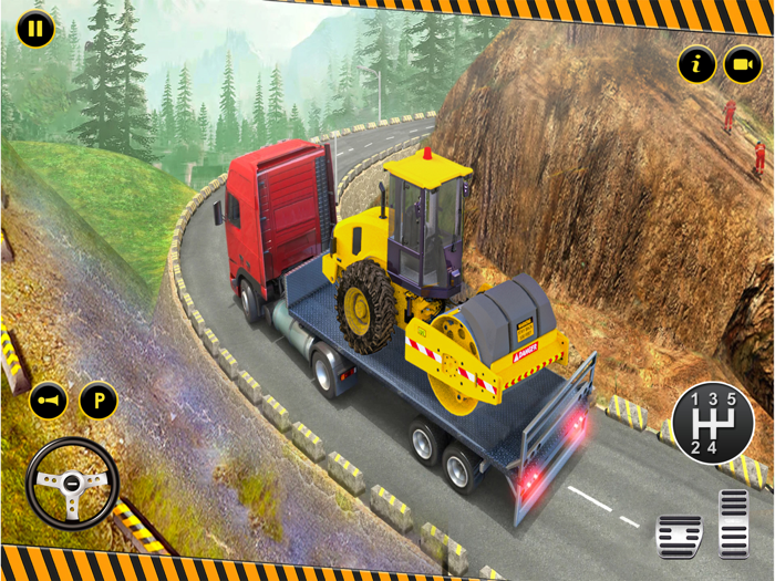 Heavy Excavator Truck Games 3D