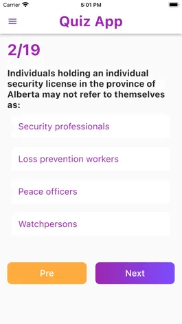 Game screenshot Alberta Security Training apk
