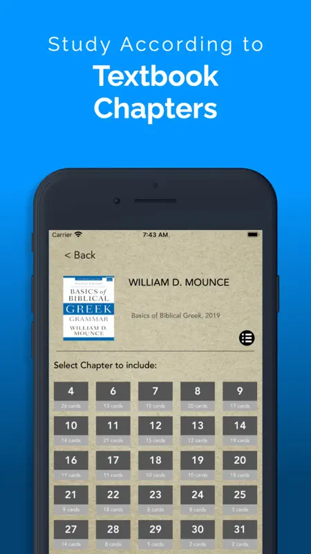 FlashGreek: Mounce Vocabulary screenshot 3 of 7