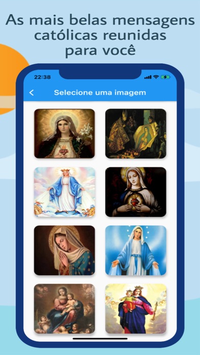 Mensagens Católicas Screenshot