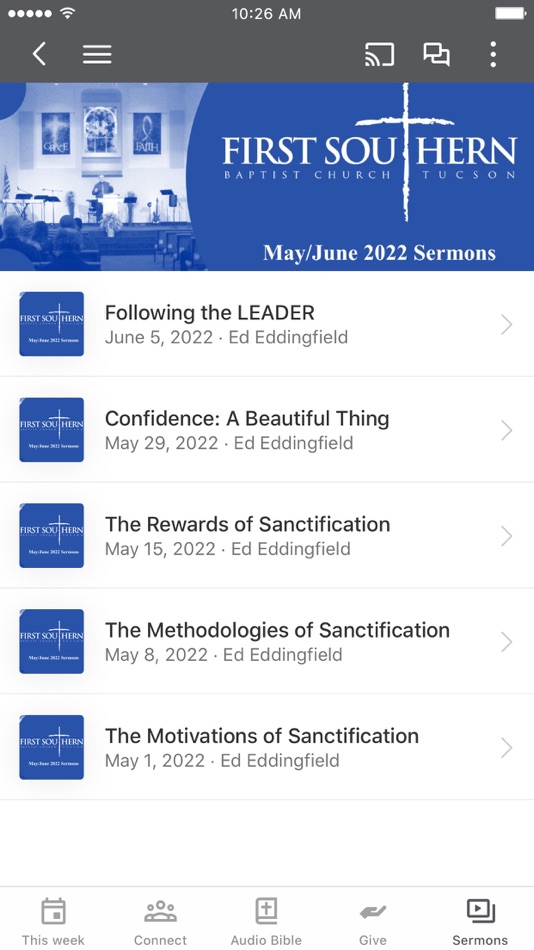 #2. FSBC Tucson (iOS) 由: FIRST SOUTHERN BAPTIST CHURCH OF TUCSON AZ