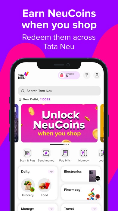 Tata Neu - Shop, Travel, Pay Screenshot