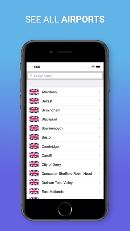 Air UK : See live all flights screenshot-3