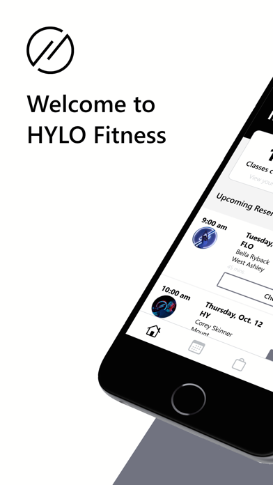 HYLO Fitness Screenshot