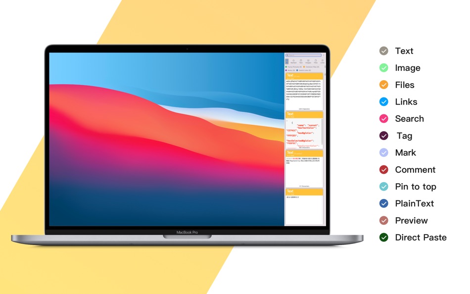 #1. CCopy - Clipboard Manager Pro (macOS) 由: ShaoBing Fu