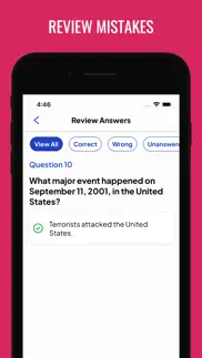 us citizenship test : 2024 iphone screenshot 3