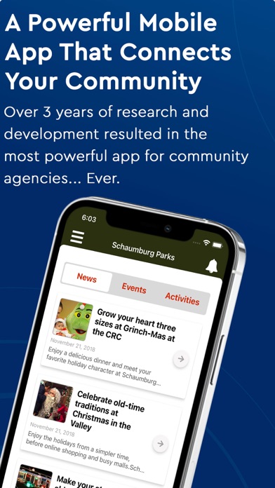 Schaumburg Park District Screenshot