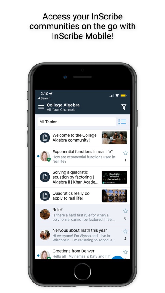 #1. InScribe Education (iOS) بواسطة: InScribe Education