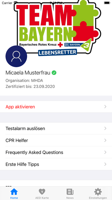 TEAM BAYERN Lebensretter Screenshot