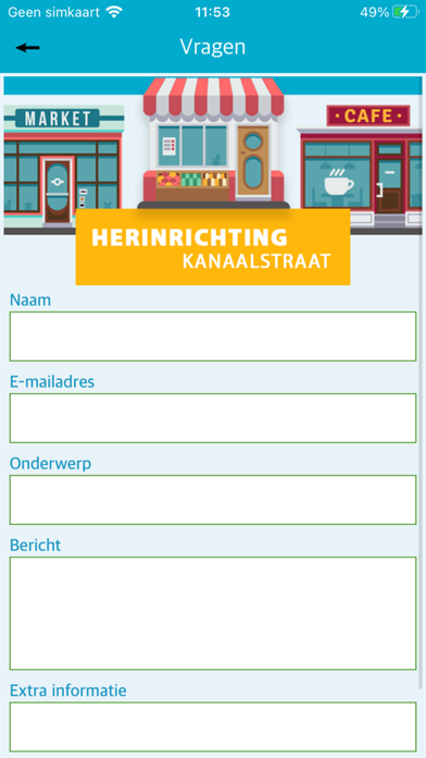 Herinrichting Kanaalstraat Screenshot
