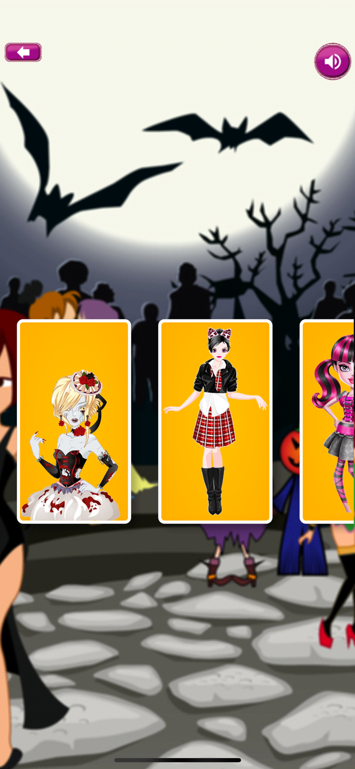 Halloween DressUp Costume Game