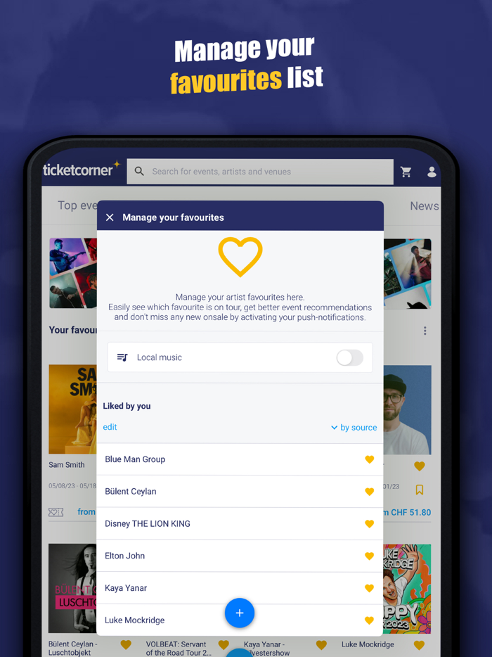 Ticketcorner - Event Tickets