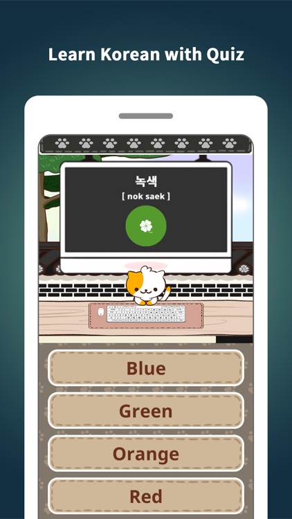 Quiz Cat : Learn Korean