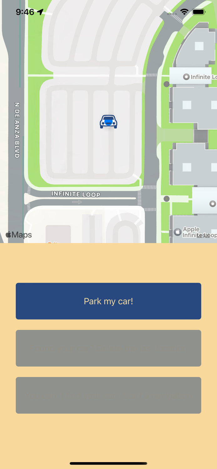 Where is my car? Find your car