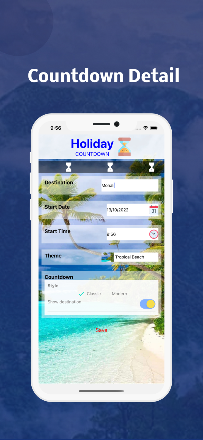 Holiday Countdown Timer