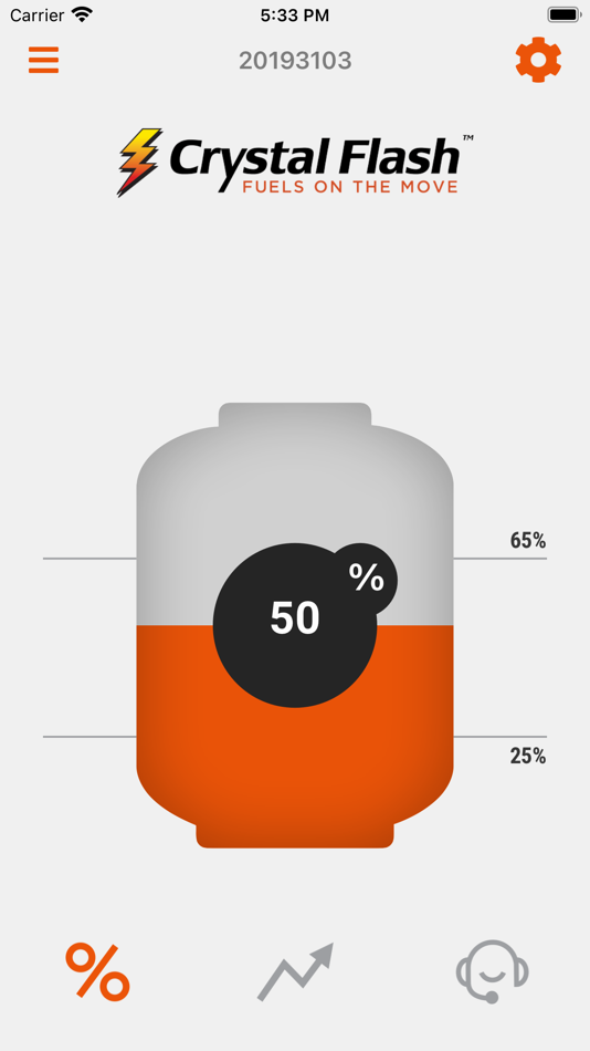 #7. Crystal Flash Tank Monitoring (iOS) 由: Reseau sans fil Otodata Inc