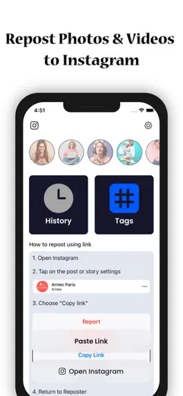 Game screenshot Repost : For Instagram mod apk
