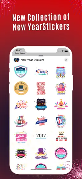 Game screenshot Happy New Year 2023 Stickers apk