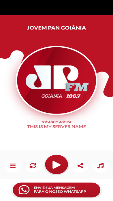 Jovem Pan Goiania Screenshot