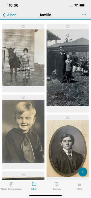 ‎FamilySearch Erinnerungen Screenshot