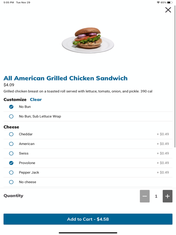 myEATz iPad screenshot 2 - Food & Drink app