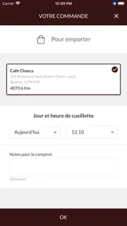 café chasca iphone screenshot 3