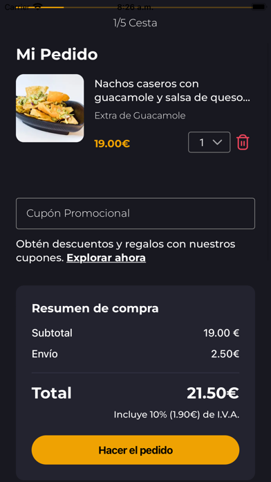 Doce Mas Uno - Restaurante Screenshot