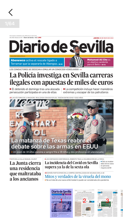 Diario de Sevilla (V. Impresa) Screenshot