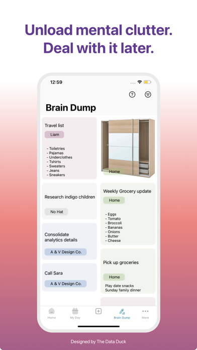 Daily Planner - MAMMA MIYA Screenshot