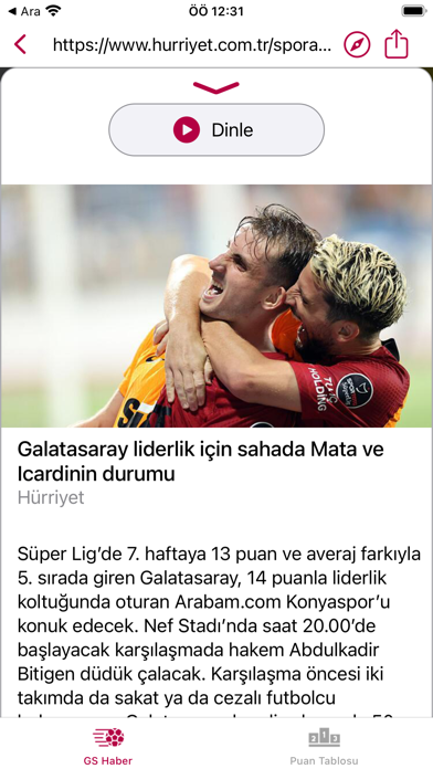 GS Haber - Oku ve Dinle Screenshot