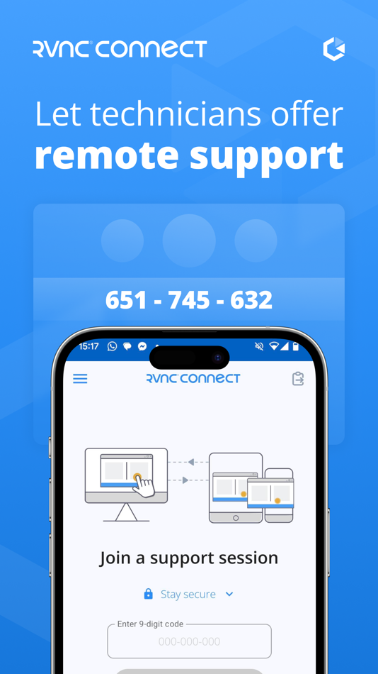 #1. RealVNC Server (iOS) 由: RealVNC