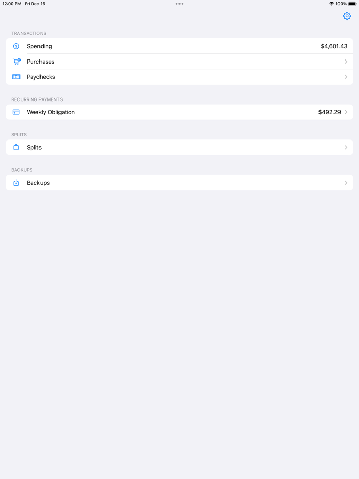 Simply Savings Easy Budget