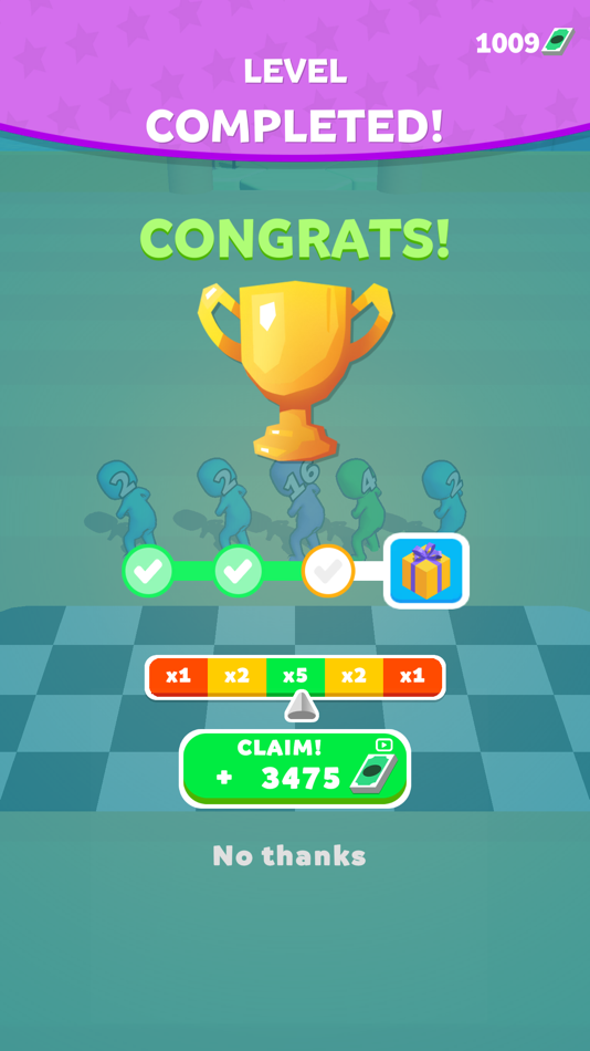 #5. Merge Grabber (iOS) 由: Voodoo