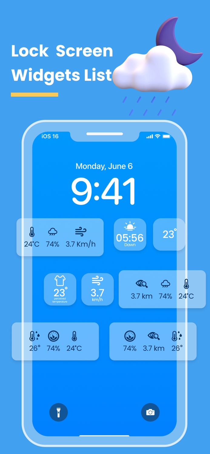 Weather Widget Live Radar App