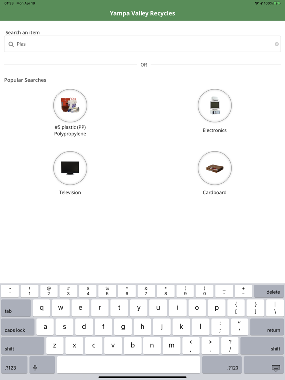 Screenshot #4 pour Yampa Valley Recycles