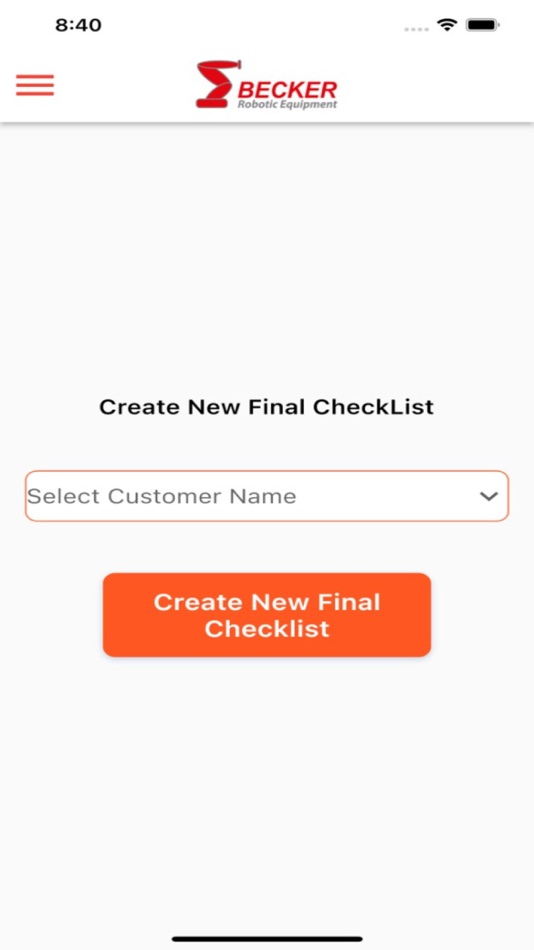 #1. BeckerFinalChecks (iOS) By: Becker Robotic Equipment