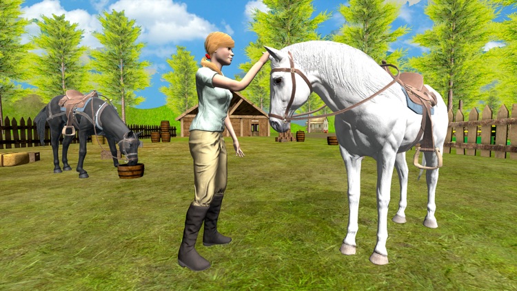 Wild Horse Racing Games 3D