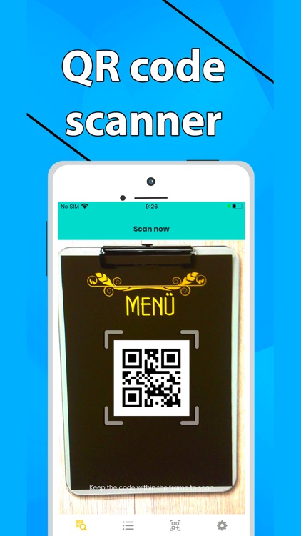 Qr code scanner, Scan barcode
