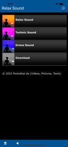 Relax Sound screenshot #1 for iPhone