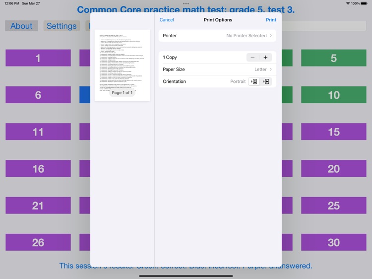 Math test for Common Core, 5.3 screenshot-9