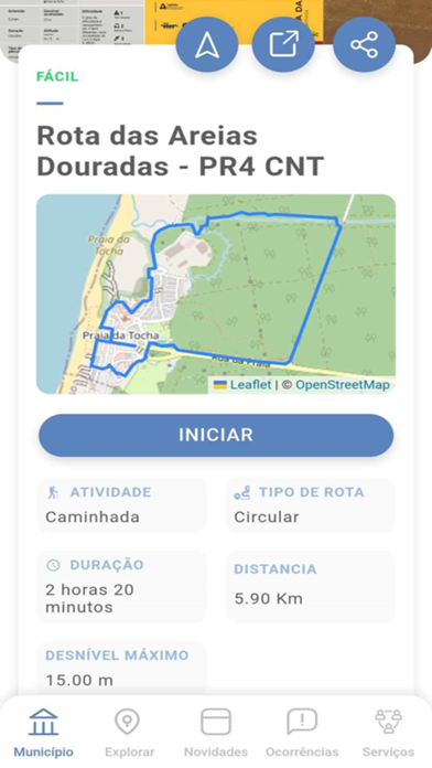 Município de Cantanhede Screenshot