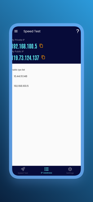 ‎Speed Internet Test app Screenshot