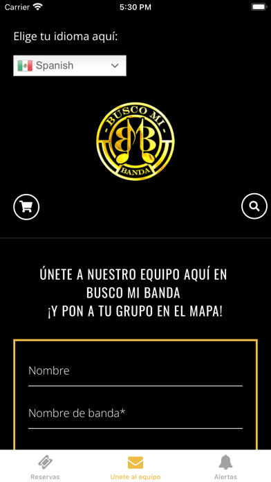 BuscoMiBanda Screenshot