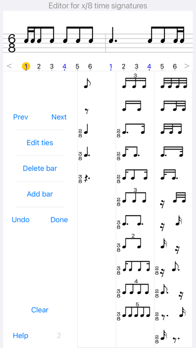 Rhythm Sight Reading Trainer Screenshot