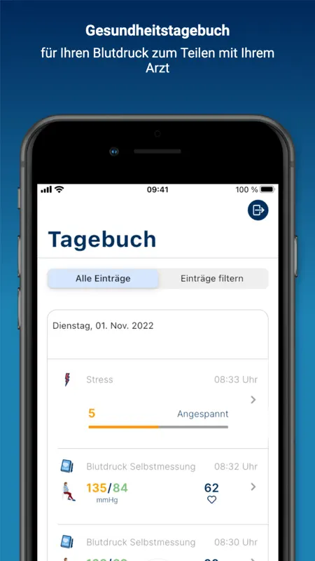 Hypertonie.App für Blutdruck screenshot 4 of 8