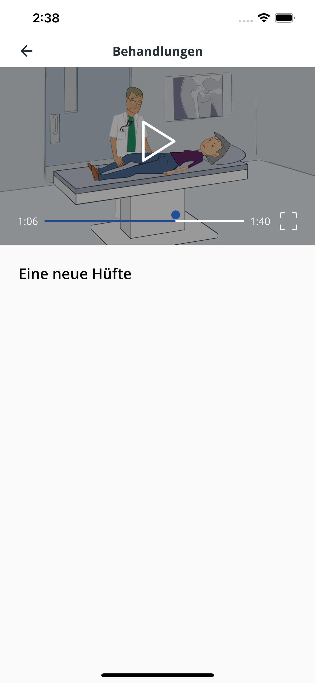 Meine Behandlung